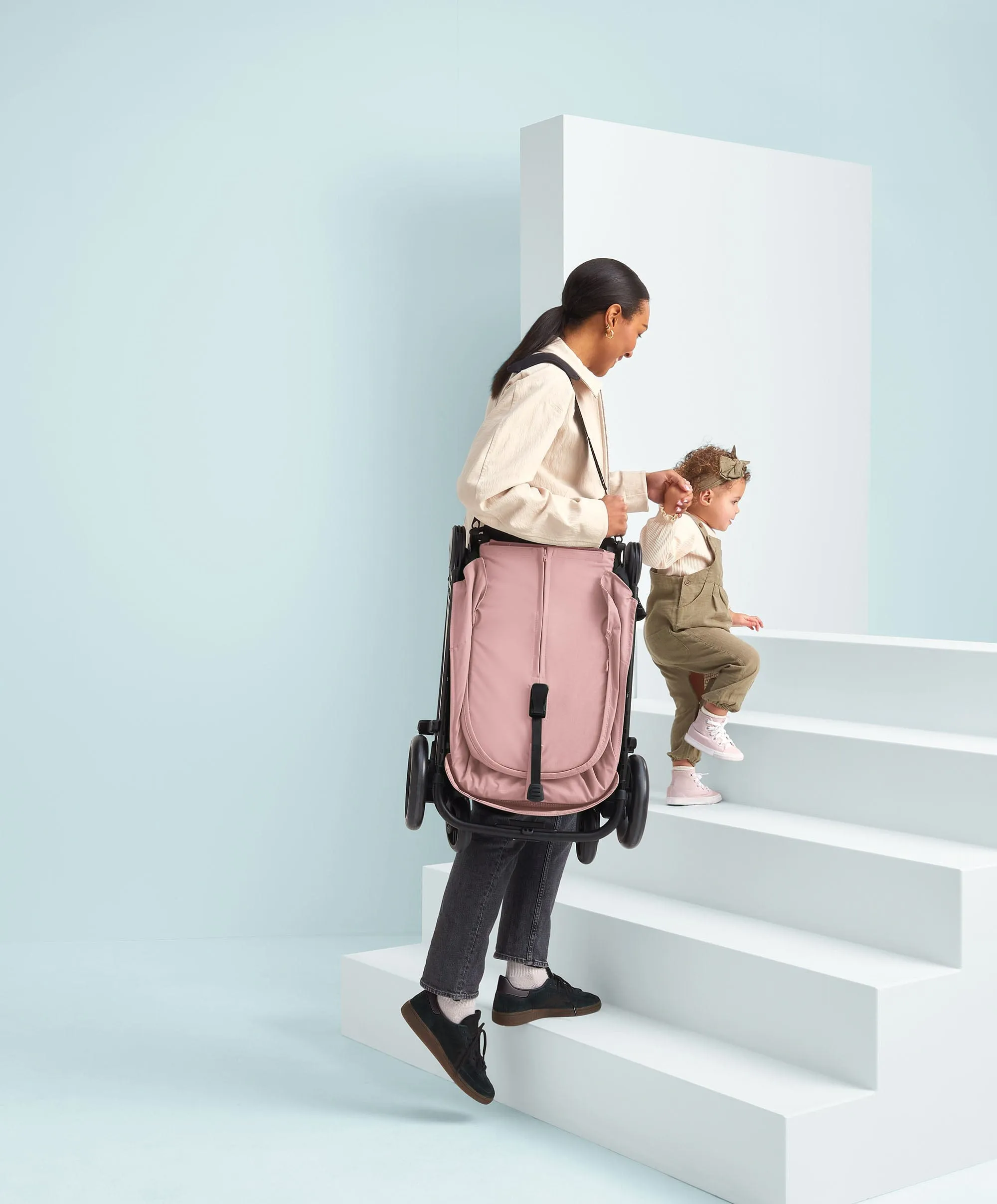 Libro Stroller Bundle with Footmuff  Peony