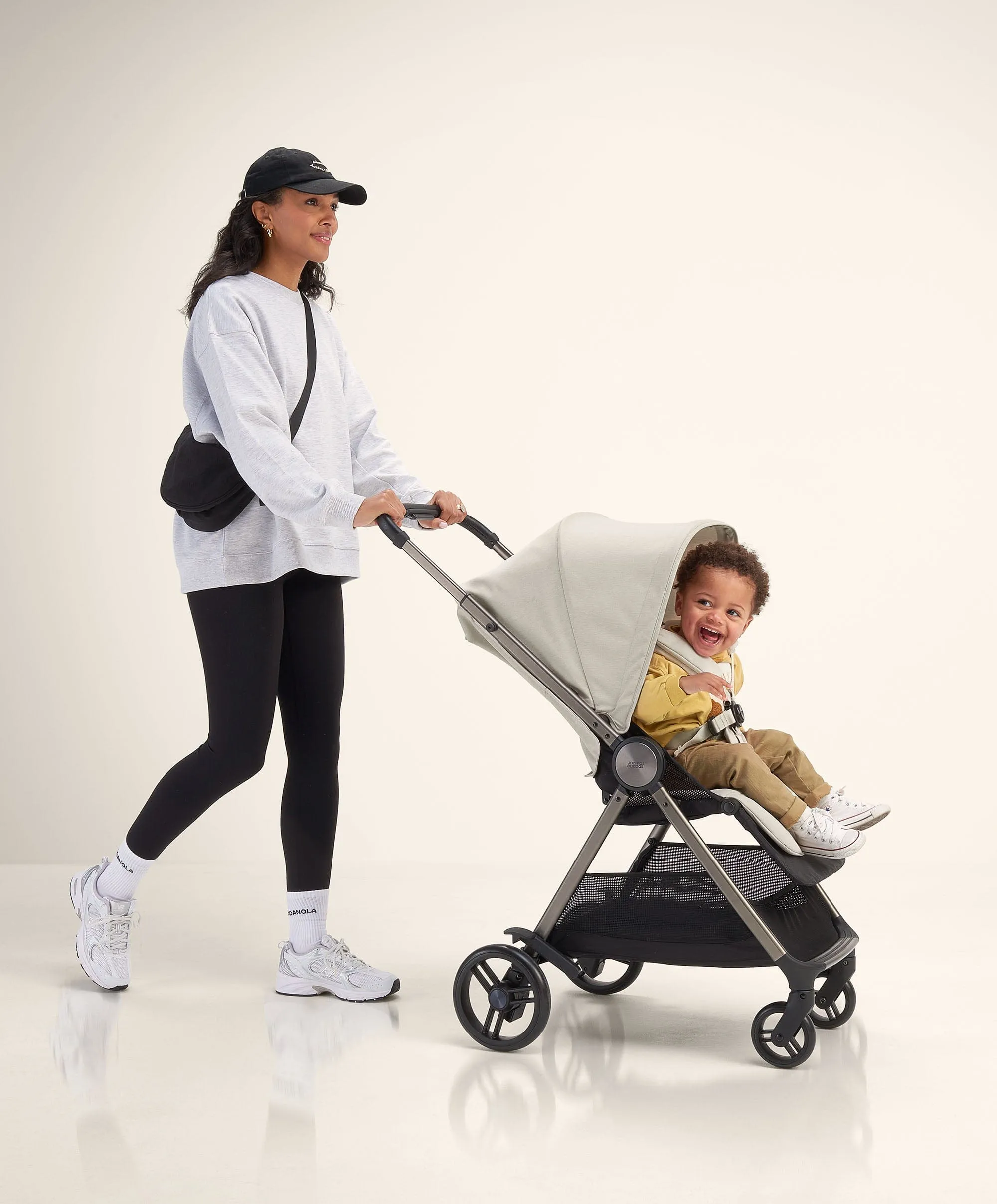 Libro Stroller Bundle with Quilted Memory Foam Liner (2 Piece) Morell/Stone