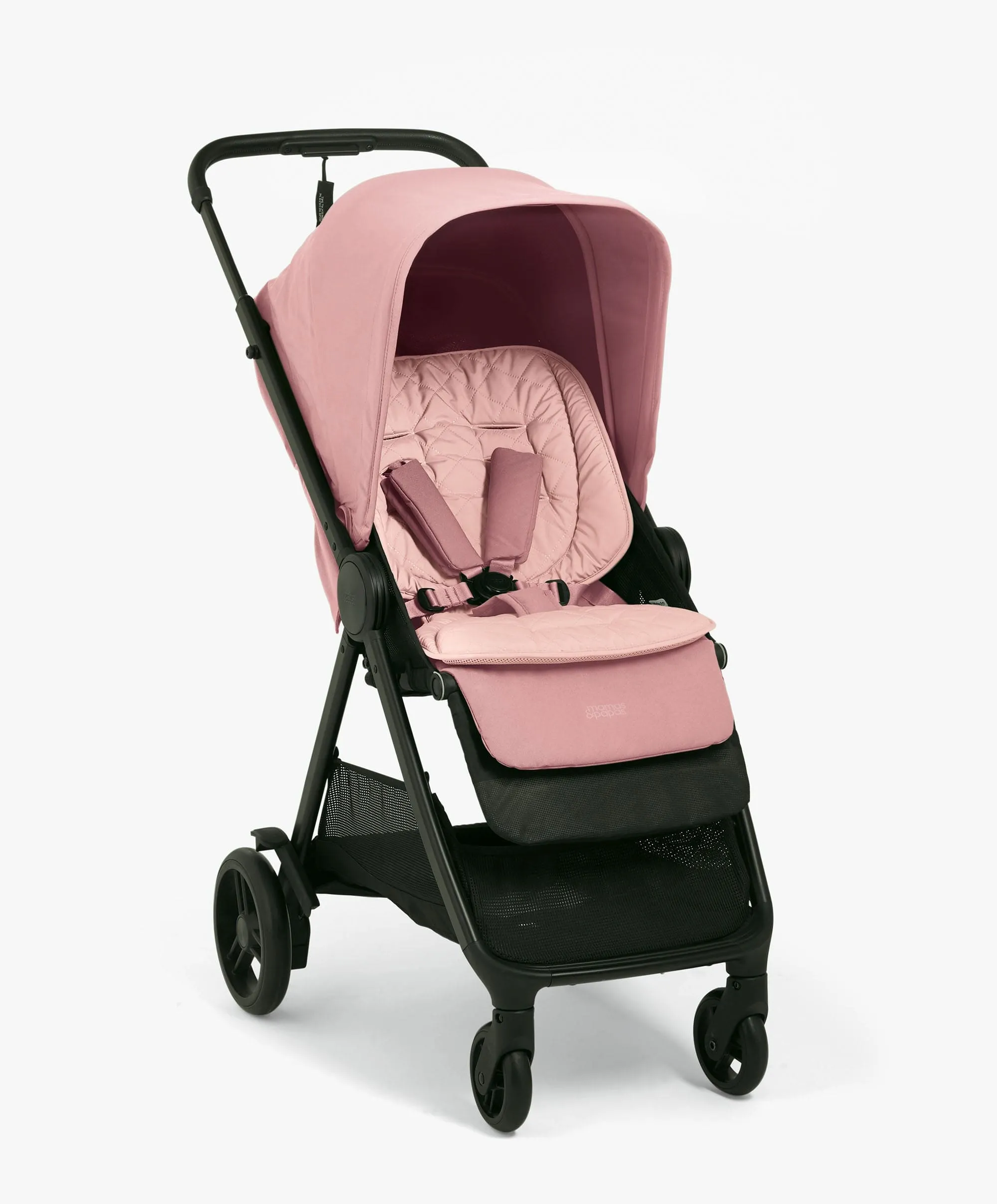 Libro Stroller Bundle with Quilted Memory Foam Liner (2 Piece) Peony
