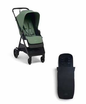 Libro Stroller Bundle with Footmuff  Bay Green