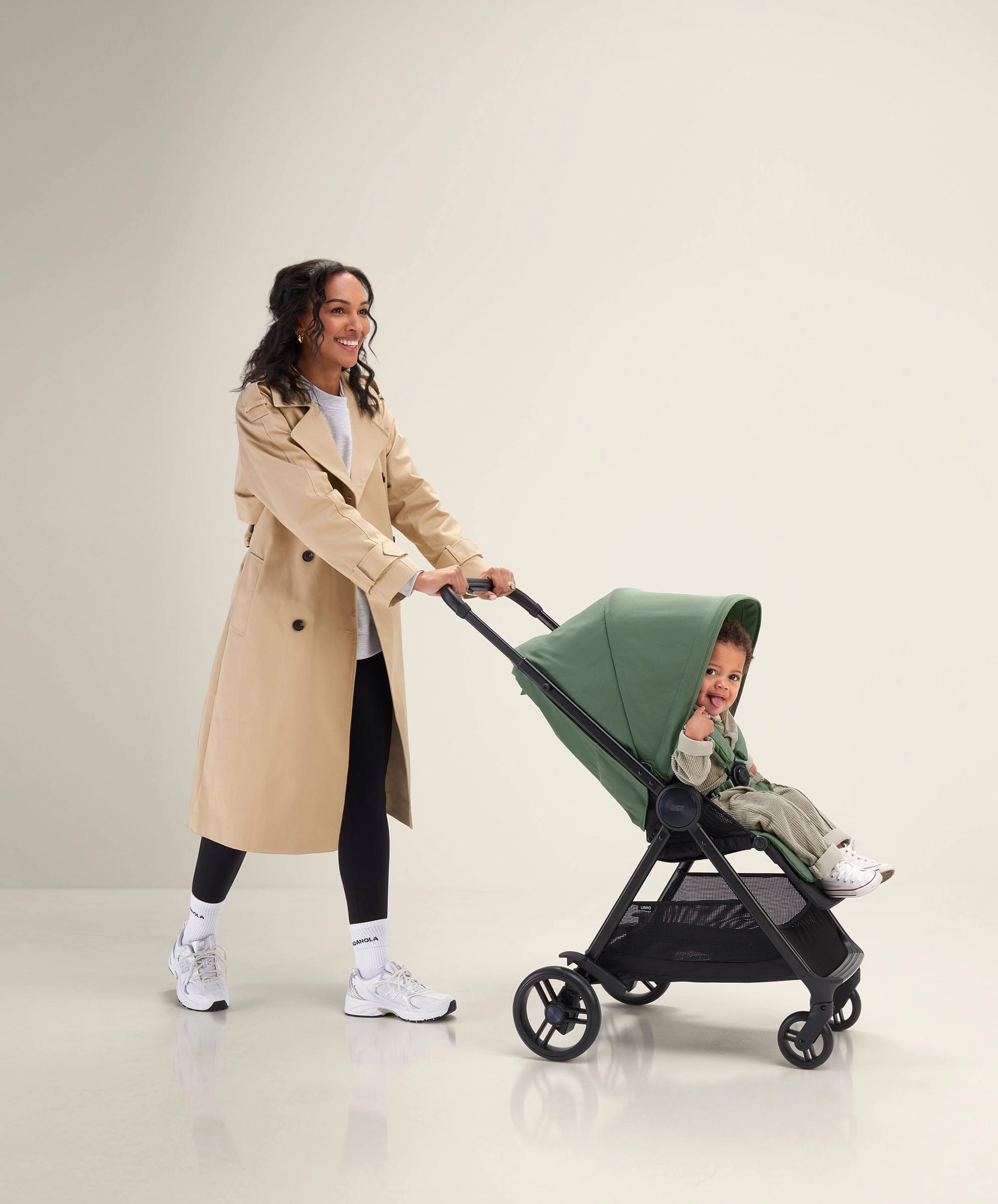 Libro Stroller Bundle with Footmuff  Bay Green