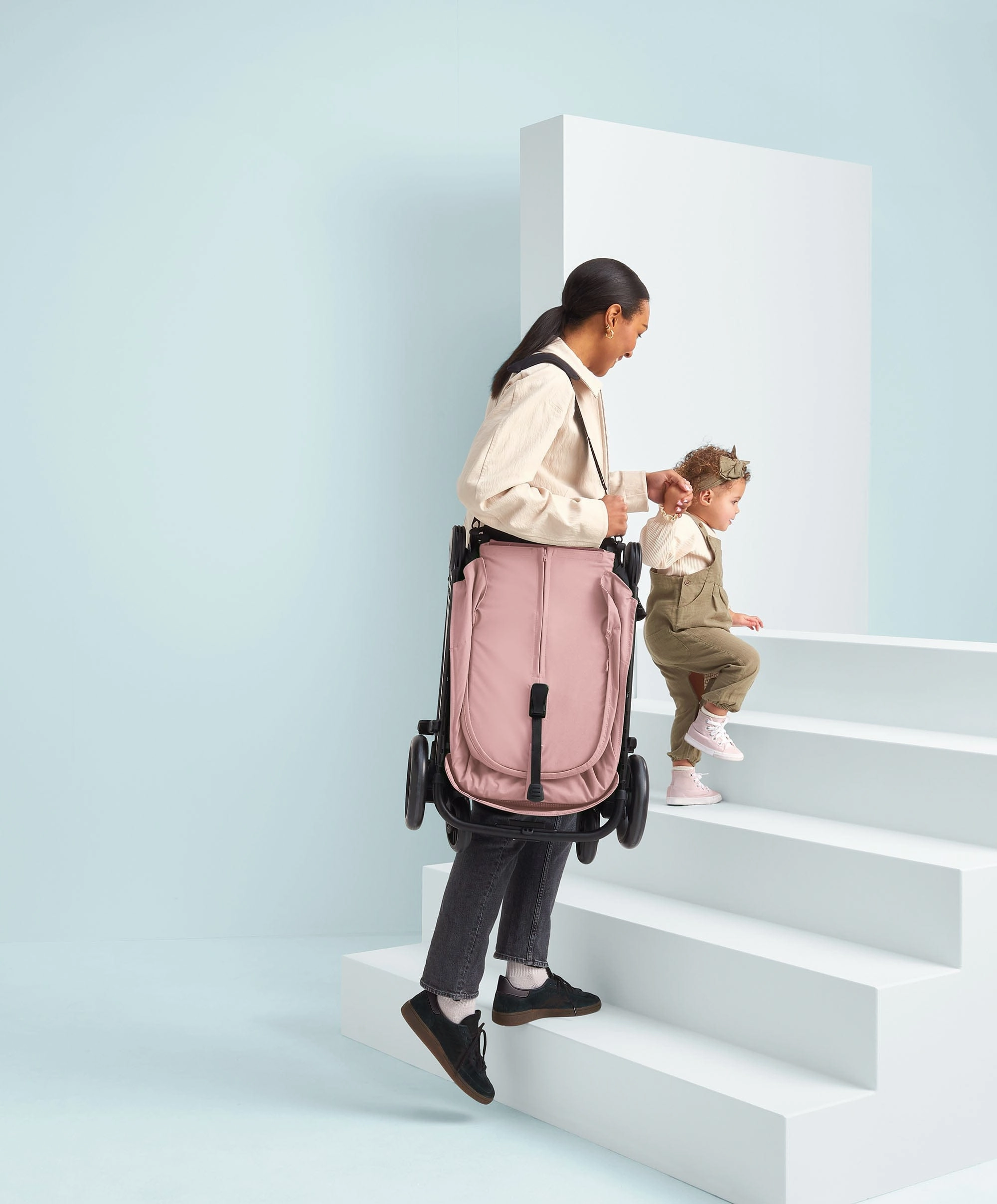 Libro Stroller Bundle with Footmuff  Peony