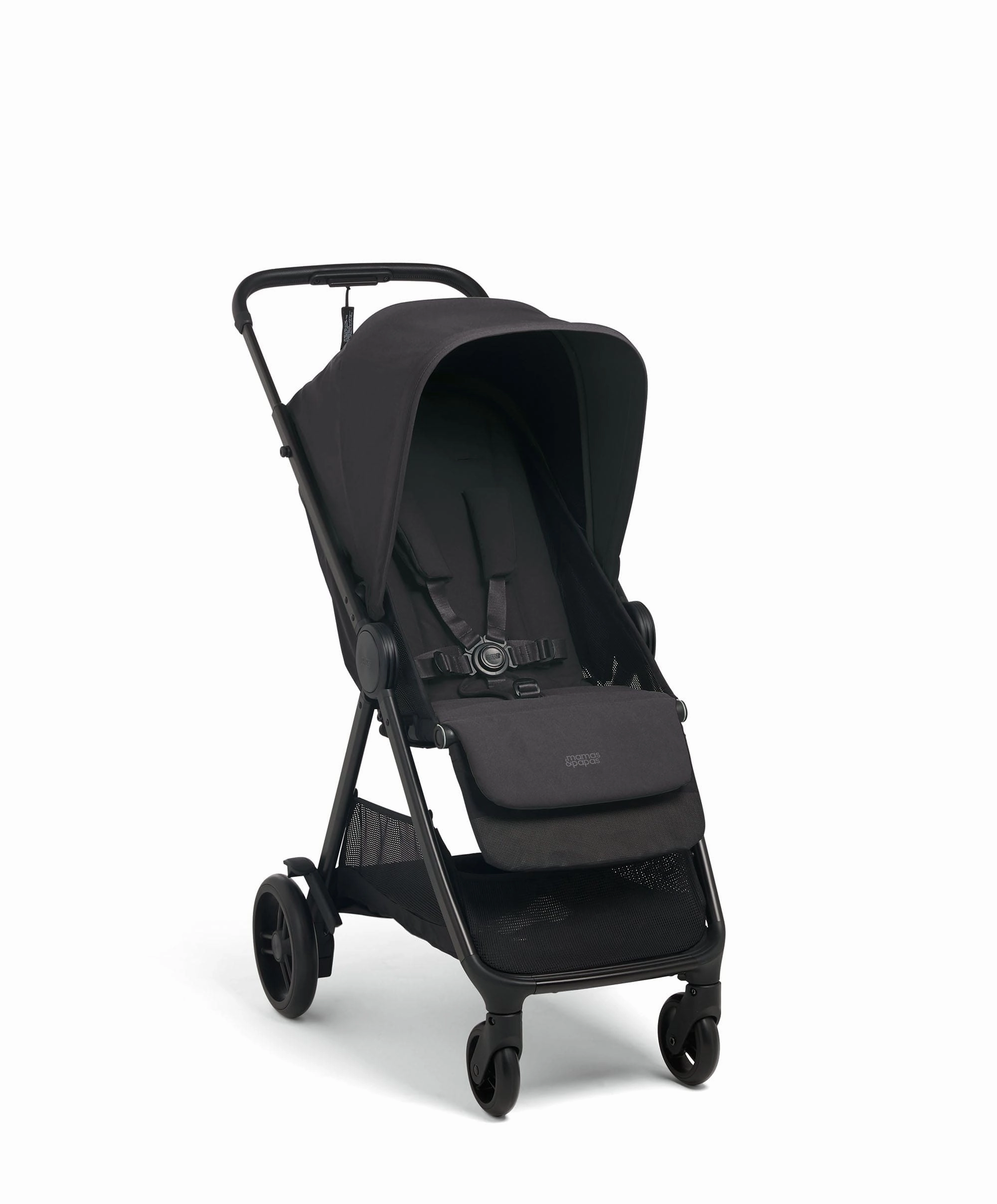 Libro Stroller Bundle with Quilted Memory Foam Liner (2 Piece) Liquorice/Graphite