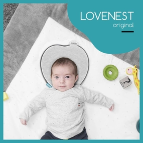 Lovenest Flat Head Baby Pillow