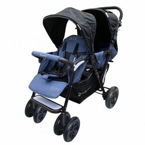 Lucky Baby City Dou Plus Twin Stroller