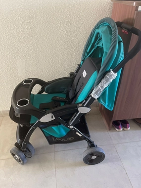 LUVLAP Galaxy Stroller/Pram   (Teal Blue Colour)