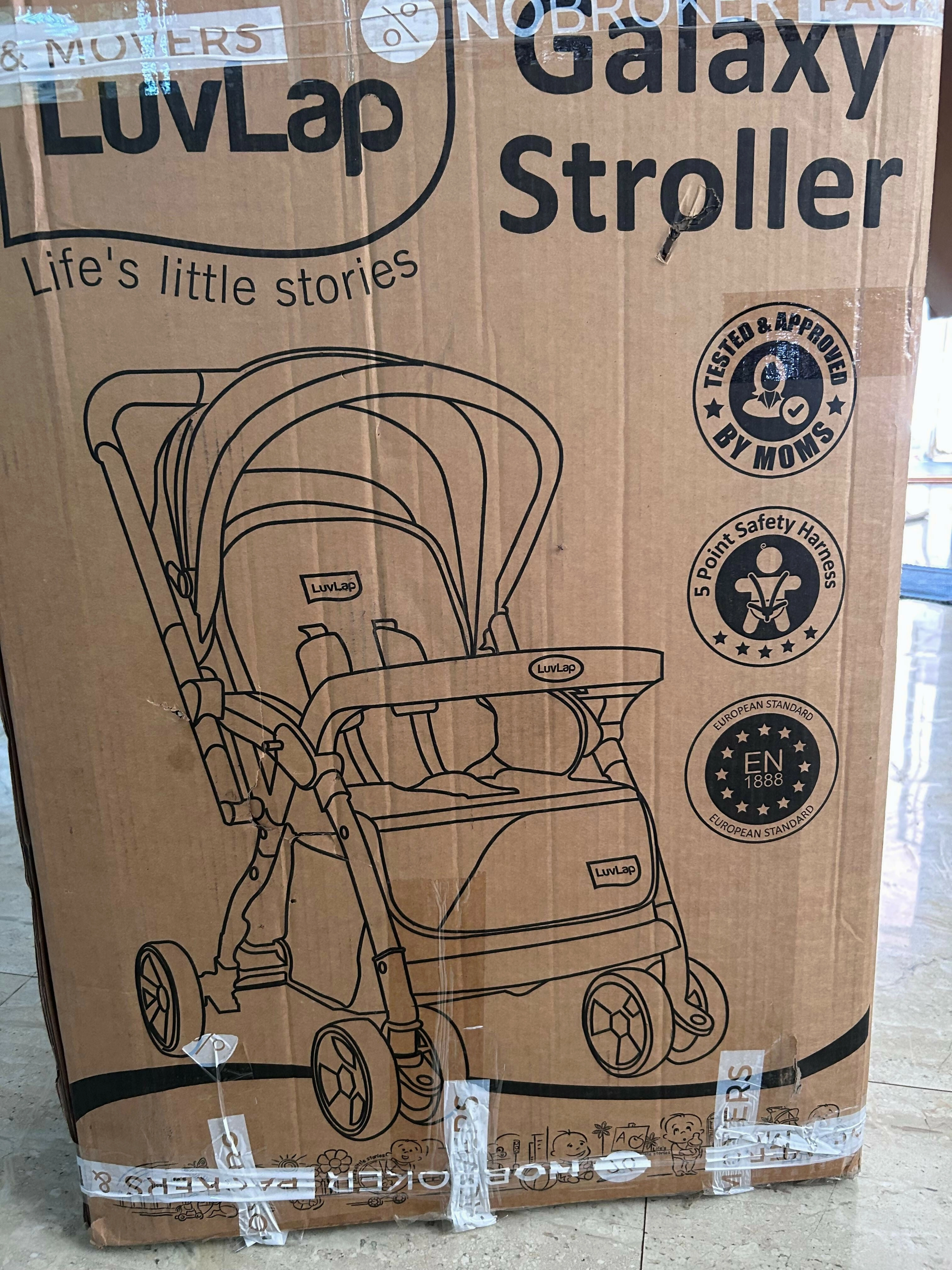 LUVLAP Galaxy Stroller/Pram for Baby