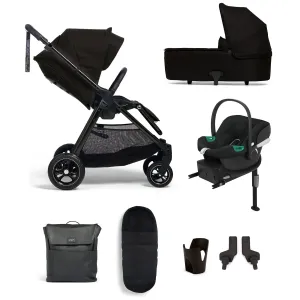 Mamas & Papas Flip XT 8 Piece Essentials Bundle with Car Seat - Ink