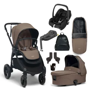 Mamas & Papas Ocarro 8 Piece Maxi-Cosi Travel System - Caf