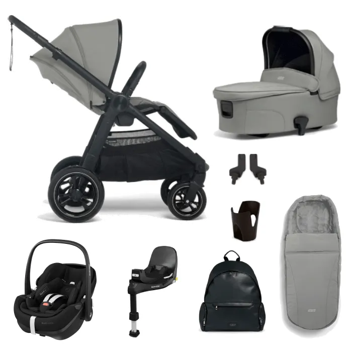 Mamas & Papas Ocarro, Pebble 360 PRO 2 Travel System - Flint