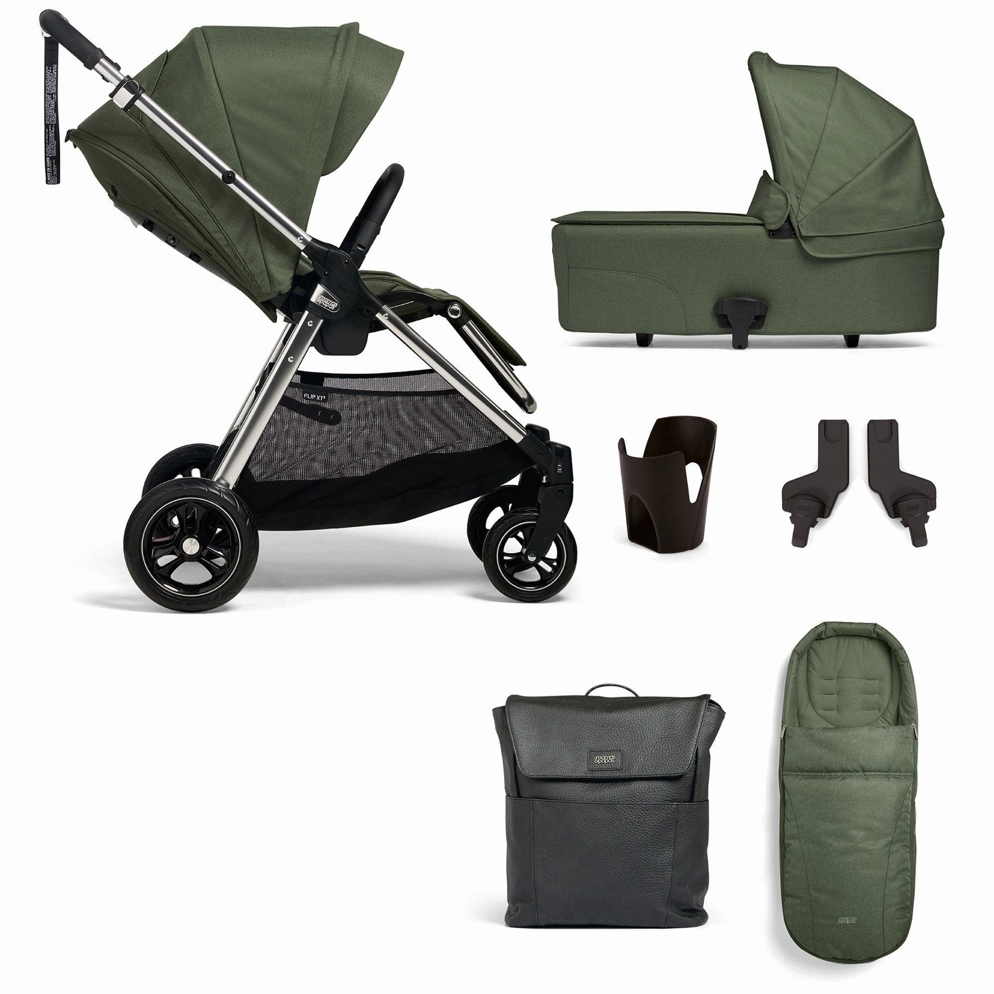 Mamas & Papas Flip XT 6 Piece Essentials Bundle - Juniper