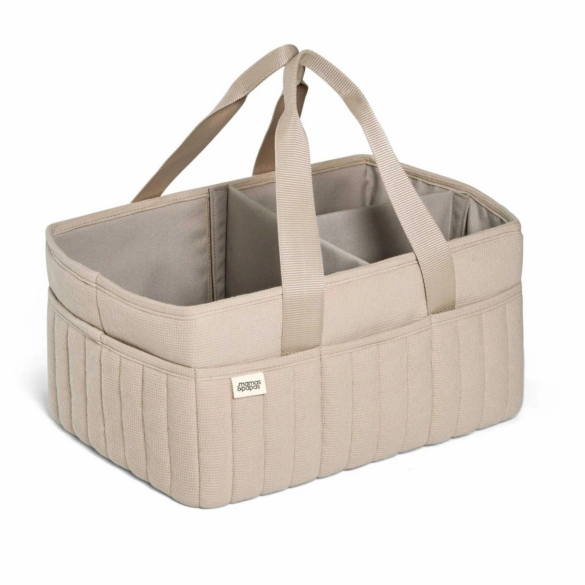 Mamas & Papas Nappy Caddy - Cashmere Waffle