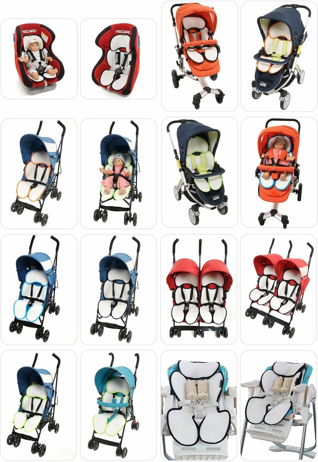 Manito Breath Royal Stroller & Car Seat Pad