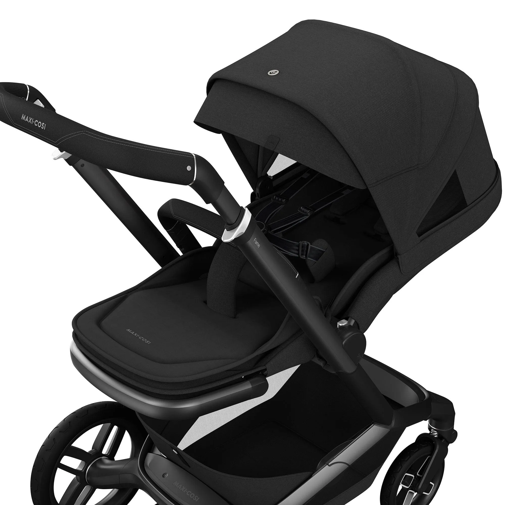 Maxi-Cosi FAME 10 Piece Premium Family 360 Pro Bundle in Twillic Black