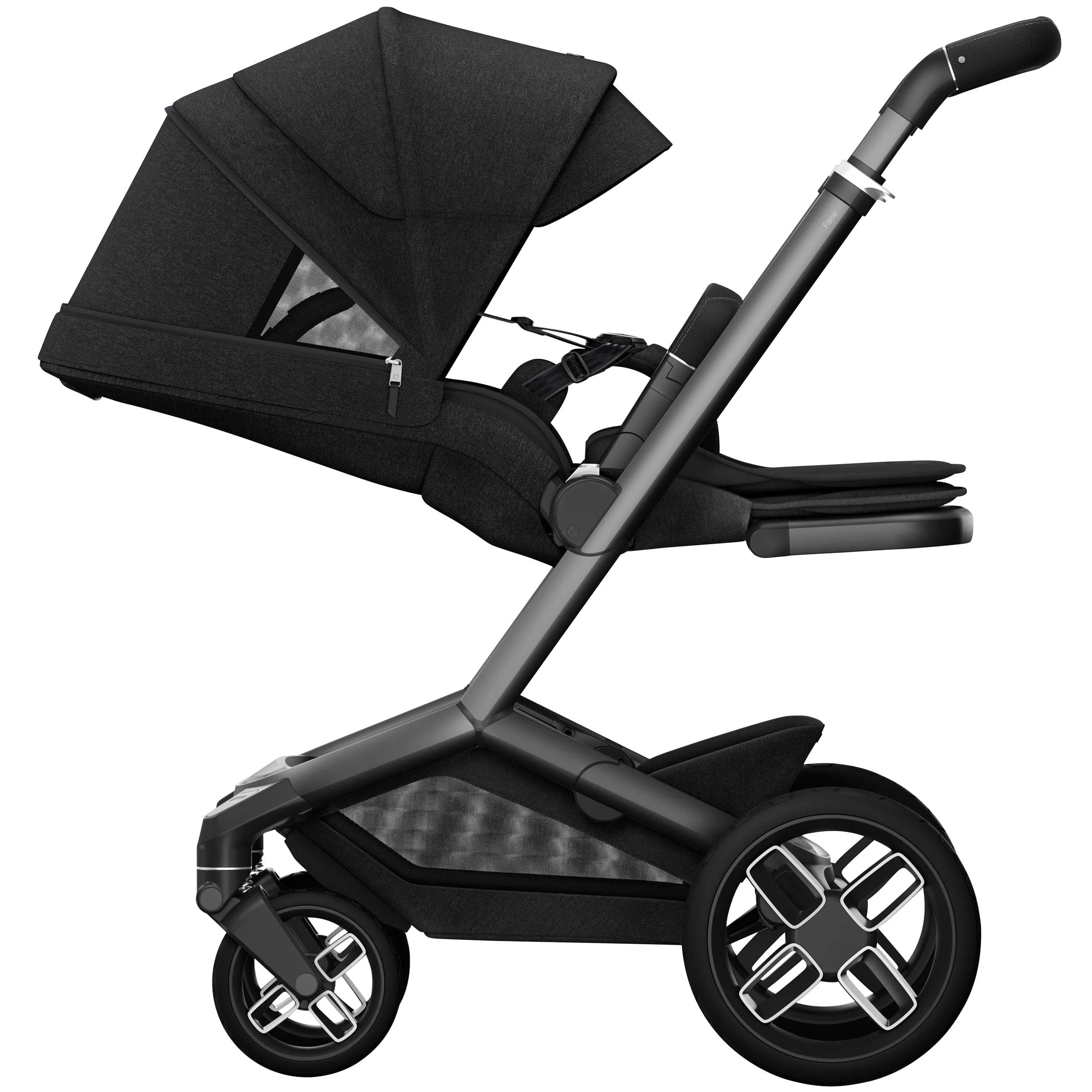 Maxi-Cosi FAME 10 Piece Premium Family 360 Pro Bundle in Twillic Black