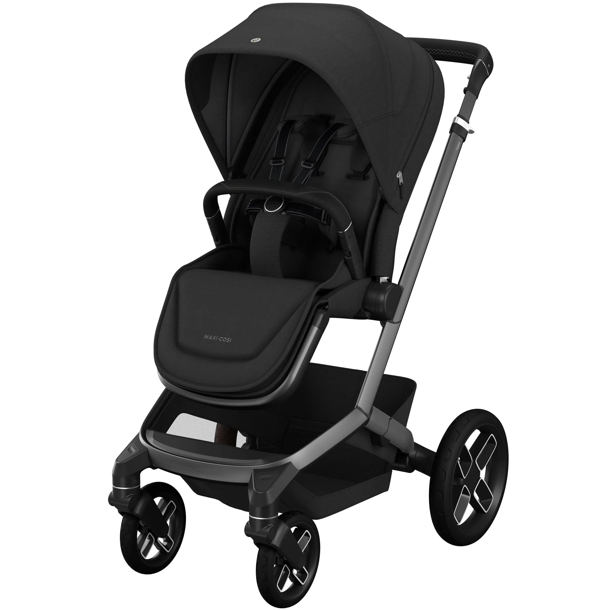 Maxi-Cosi FAME 10 Piece Premium Family 360 Pro Bundle in Twillic Black