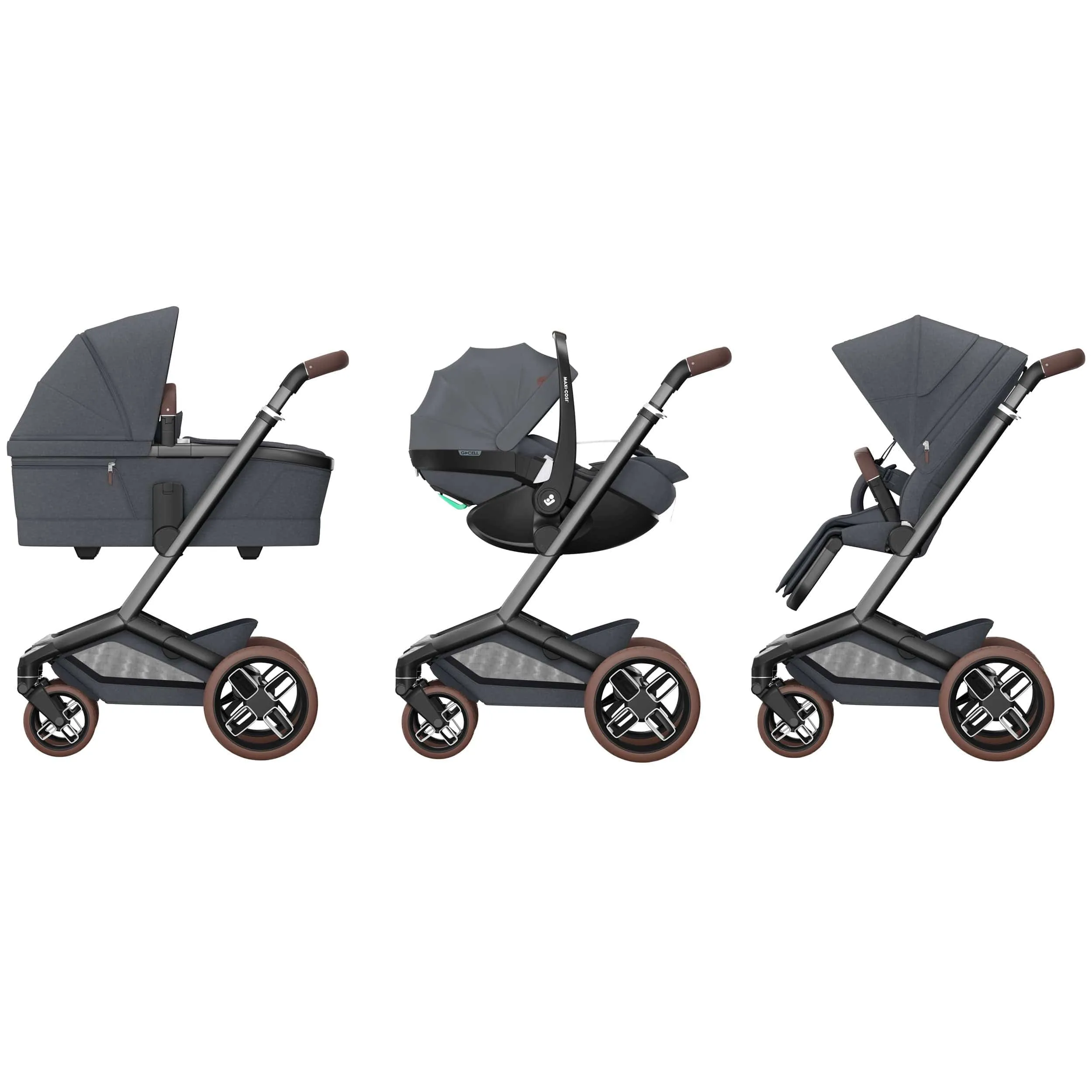 Maxi-Cosi FAME 10 Piece Premium Family 360 Pro Bundle in Twillic Graphite