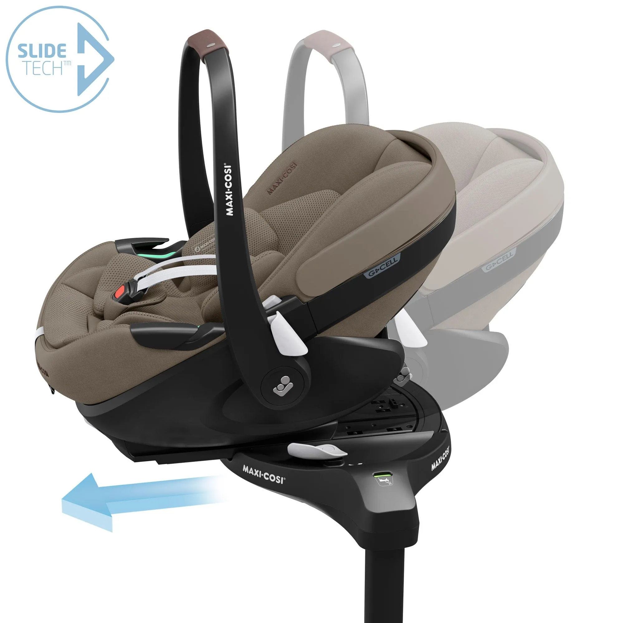 Maxi-Cosi FAME 10 Piece Premium Family 360 Pro Bundle in Twillic Truffle (Black Wheels)
