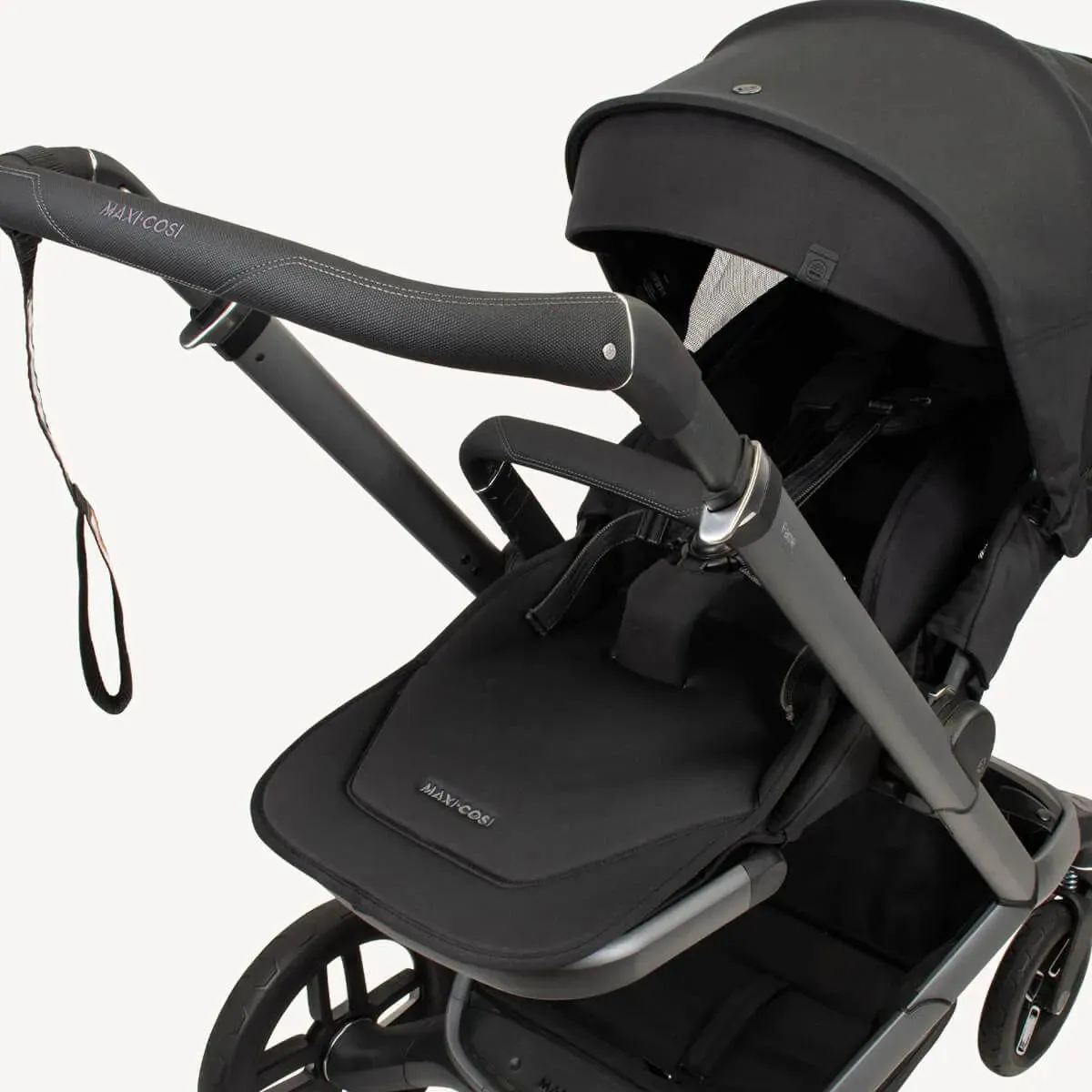 Maxi Cosi Fame Stroller and Bassinet - Twillic Black