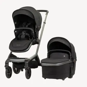 Maxi Cosi Fame Stroller and Bassinet - Twillic Black