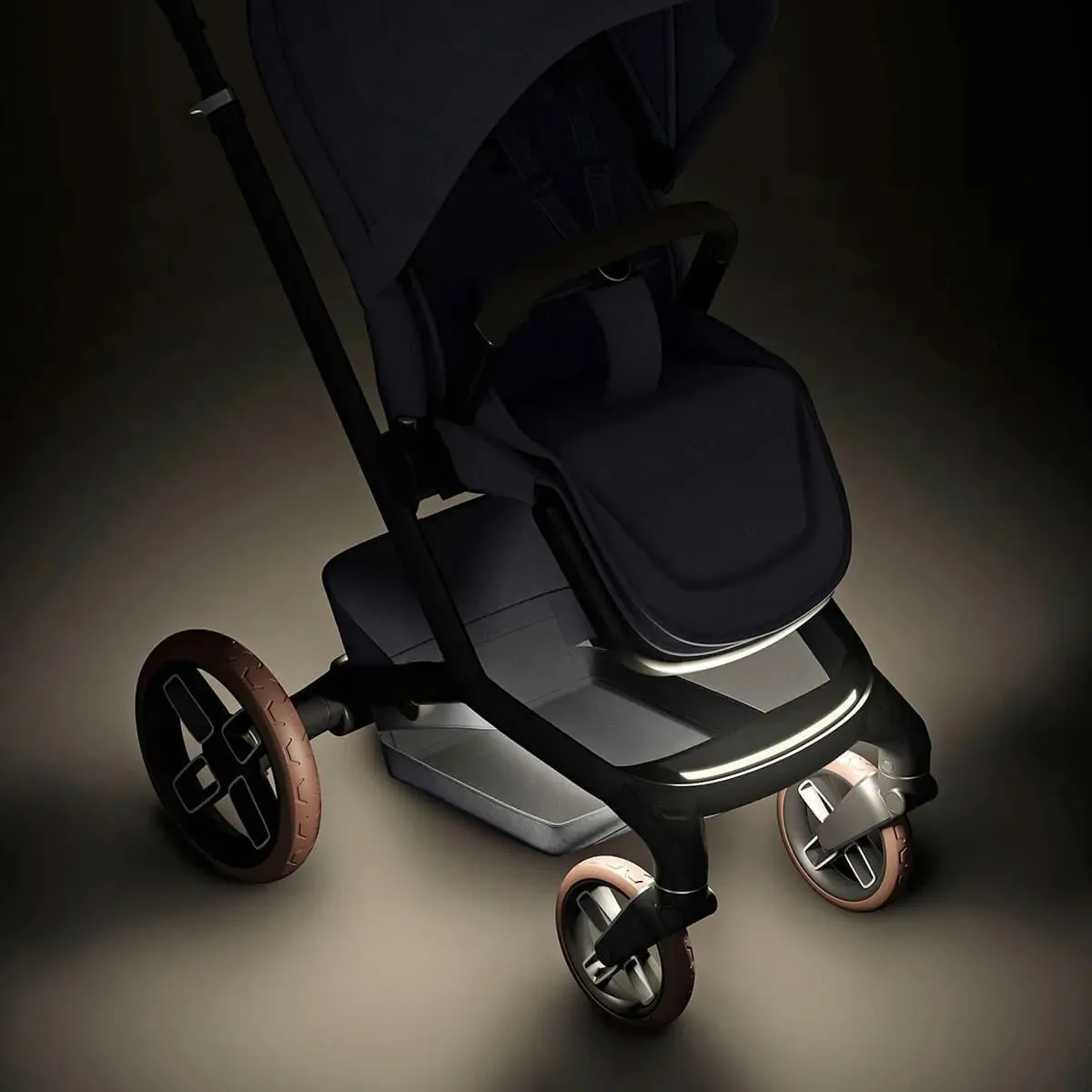 Maxi Cosi Fame Stroller and Bassinet - Twillic Graphite