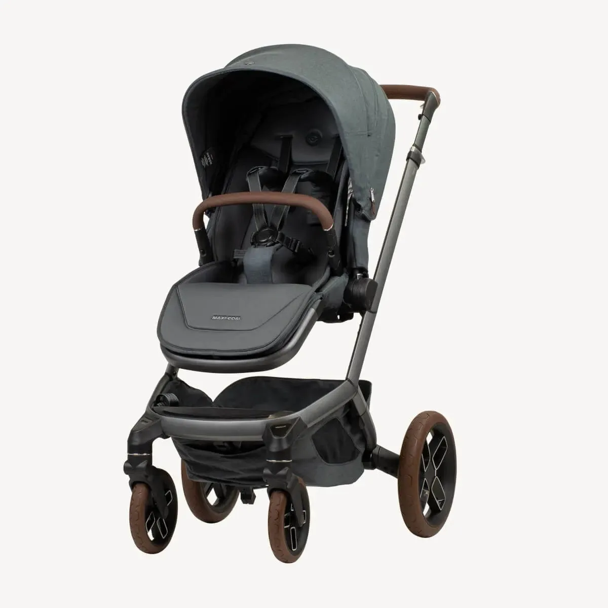 Maxi Cosi Fame Stroller and Bassinet - Twillic Graphite