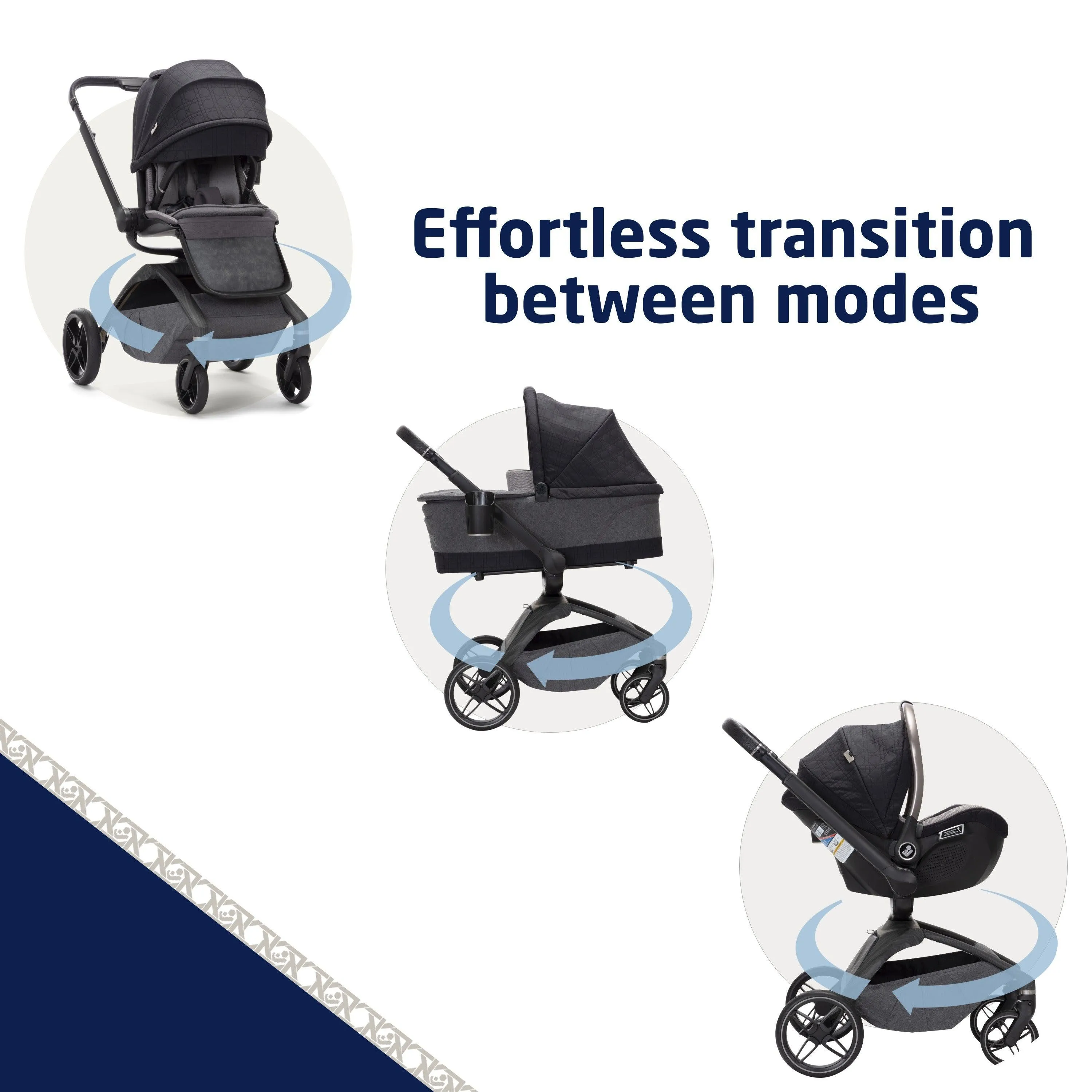 Maxi-Cosi Kindred Tana 360 Rotating Modular Stroller