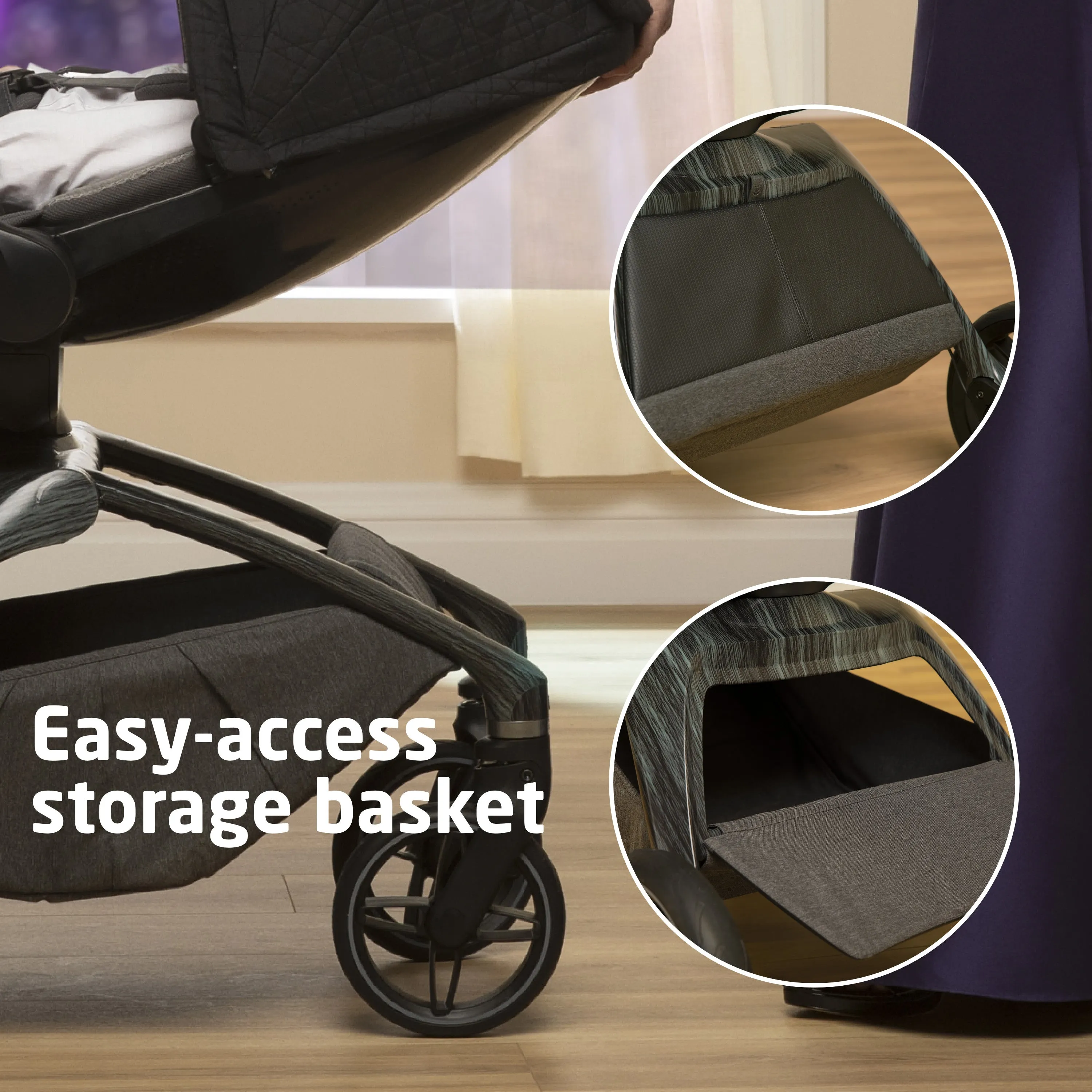 Maxi-Cosi Kindred Tana 360 Rotating Modular Stroller