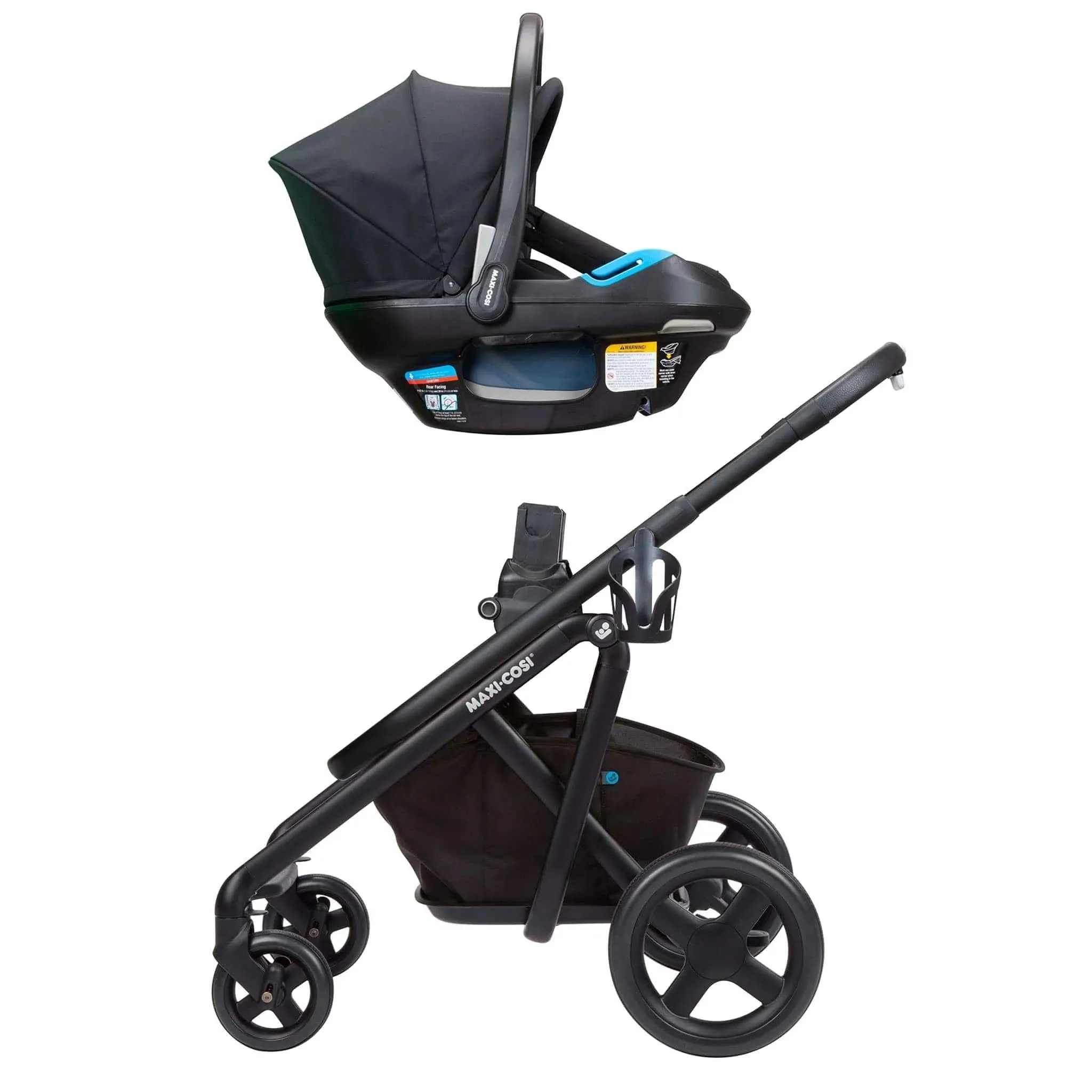 Maxi Cosi Lila Stroller - Essential Black