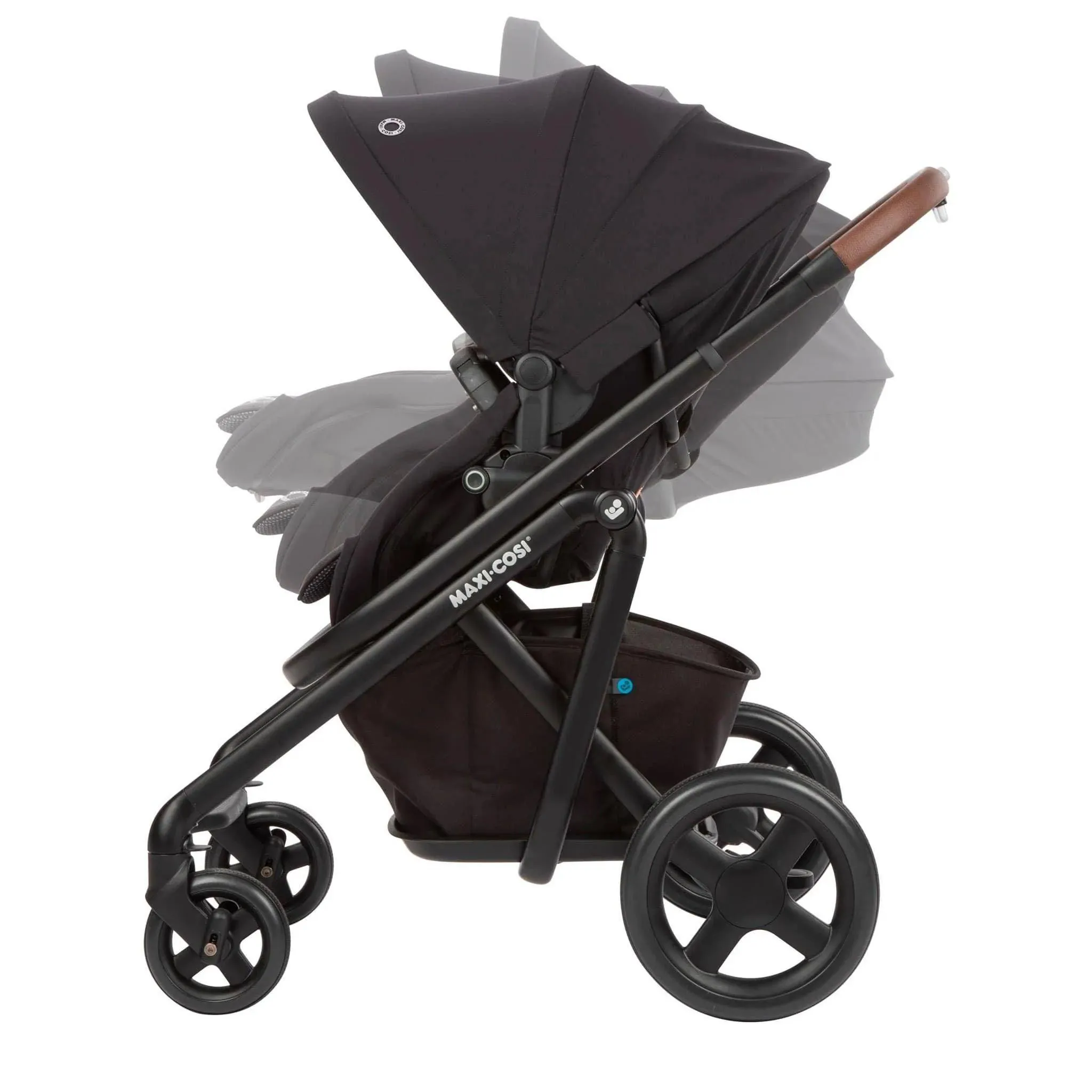 Maxi Cosi Lila Stroller - Essential Black