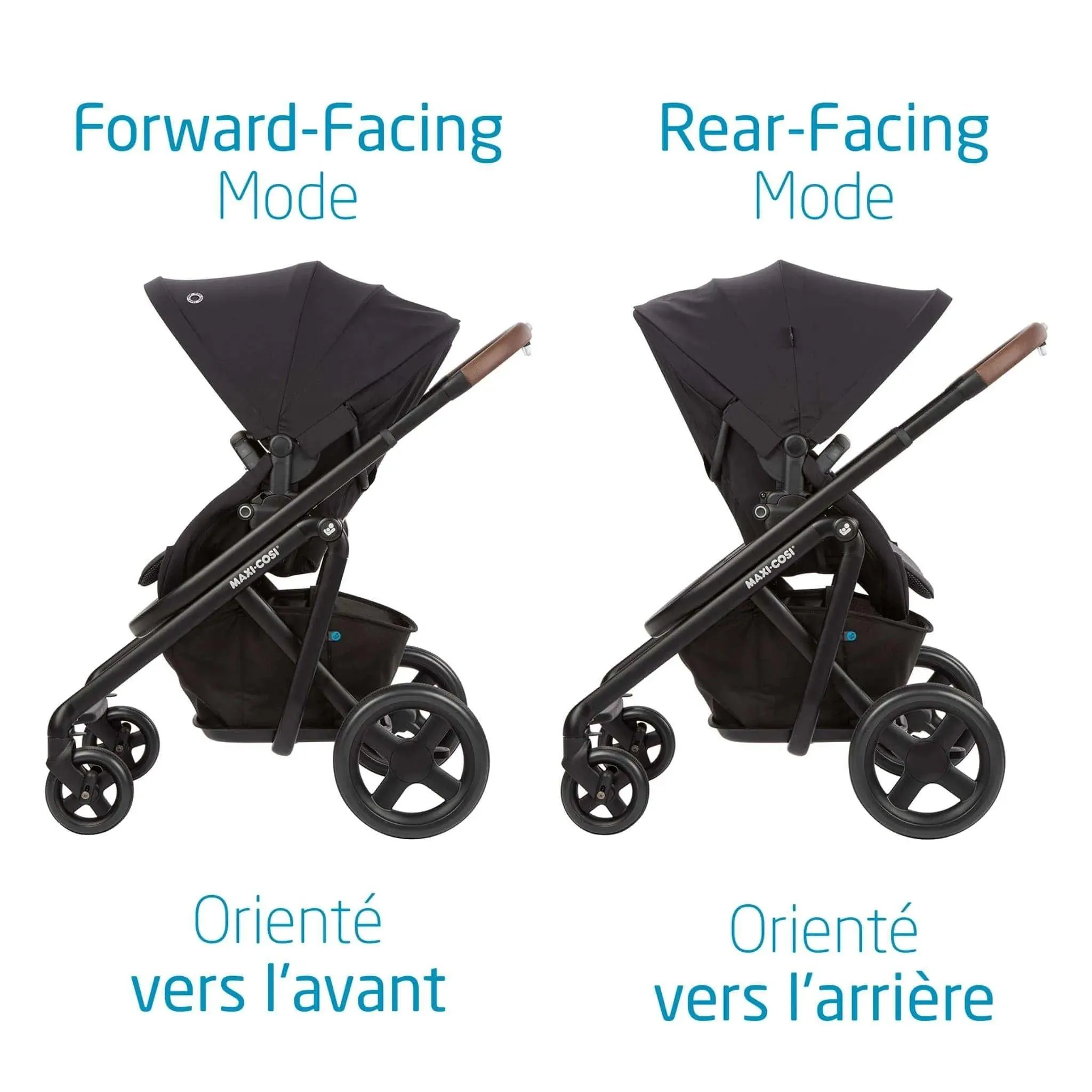 Maxi Cosi Lila Stroller - Essential Black