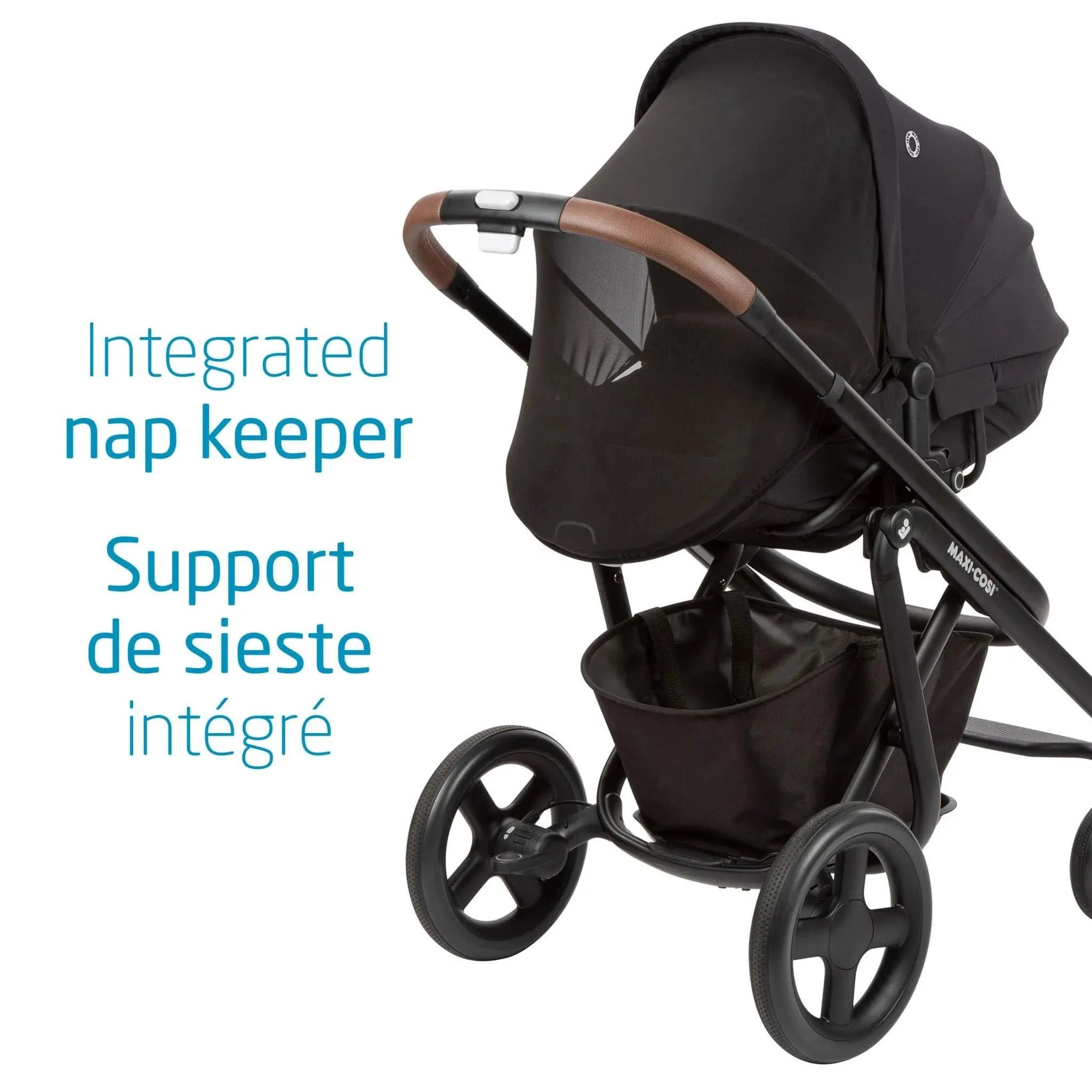 Maxi Cosi Lila Stroller - Essential Black