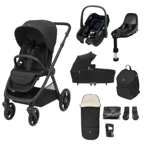 Maxi-Cosi Oxford  9pc Select S Bundle - Twillic Black