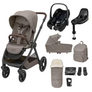 Maxi-Cosi Oxford  9pc Select S Bundle - Twillic Truffle