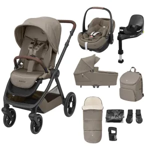 Maxi Cosi Oxford  (Pebble 360 PRO2) Travel System - Twillic Truffle
