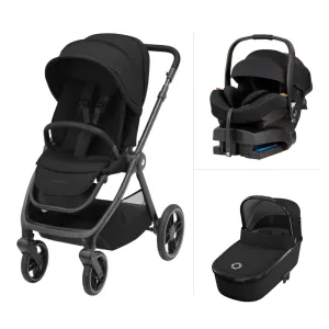 Maxi Cosi Oxford Stroller   Bassinet and Mico 12 LX Onyx Travel System