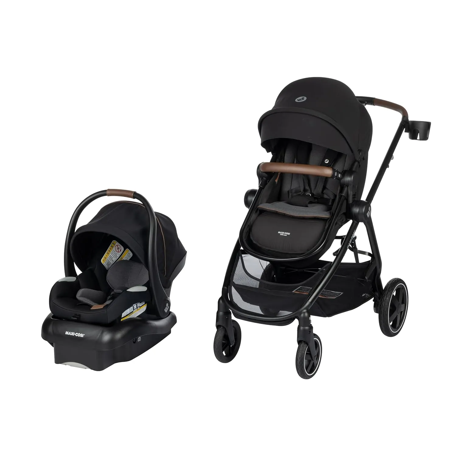 Maxi-Cosi Zelia2 Luxe 5-in-1 Modular Travel System with Mico Luxe