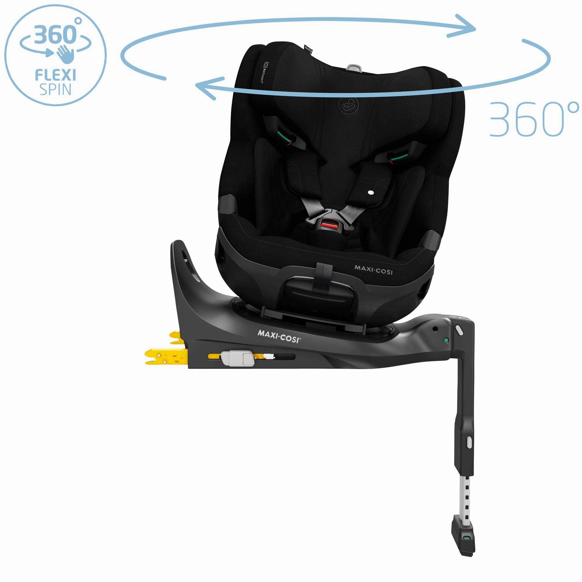 Maxi-Cosi FAME 9 Piece Emerald 360 Pro 2 Bundle in Twillic Black