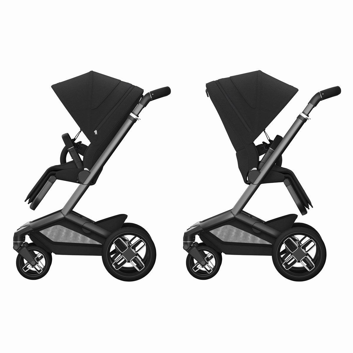 Maxi-Cosi Fame Essential Travel &amp; Nursery Bundle, Twillic Black