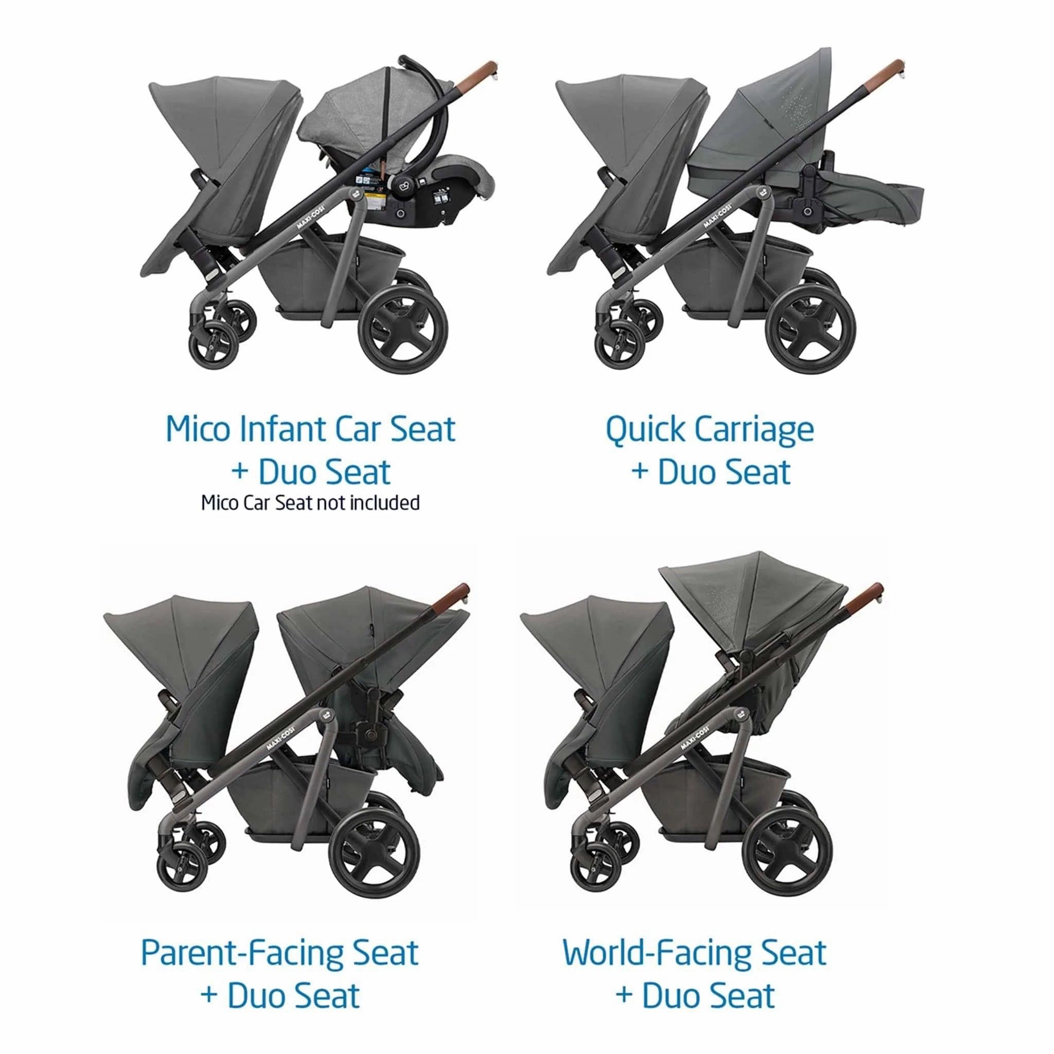 Maxi Cosi Lila Duo Kit - Essential Black