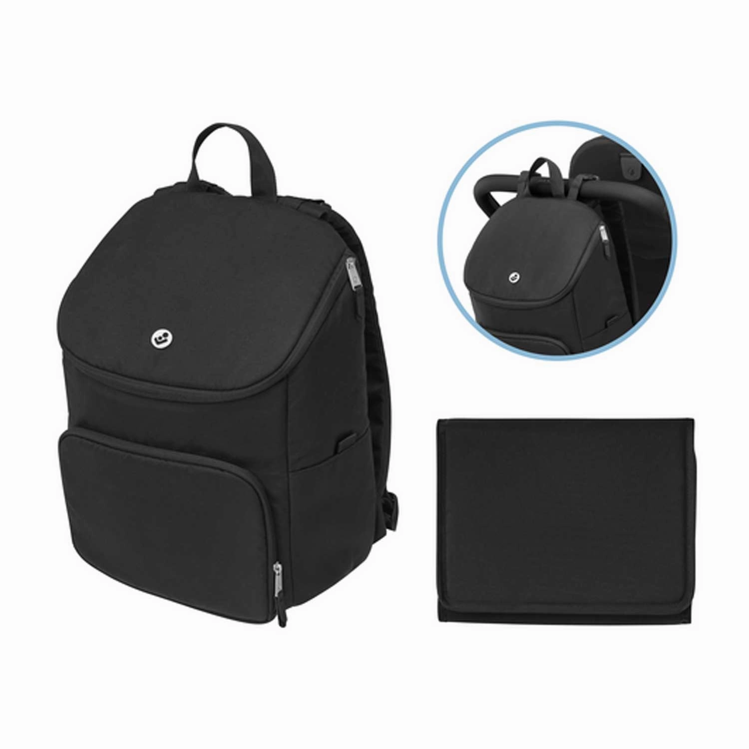 Maxi-Cosi Oxford 7pc Essential Bundle - Twillic Black