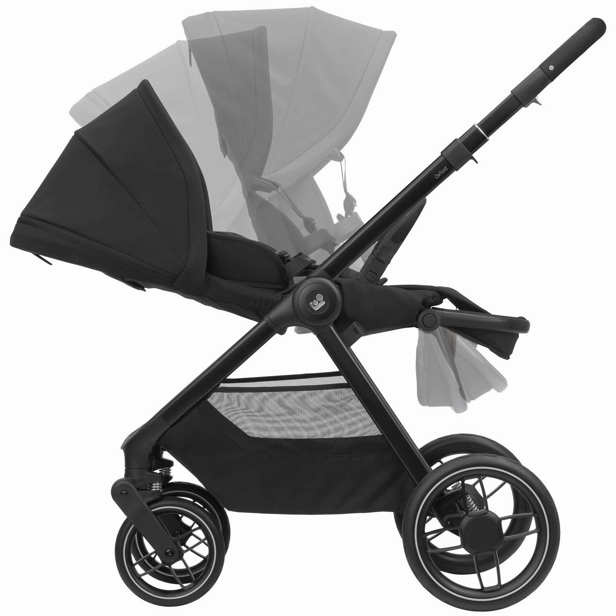 Maxi-Cosi Oxford  8 Piece Emerald 360S Bundle - Twillic Black