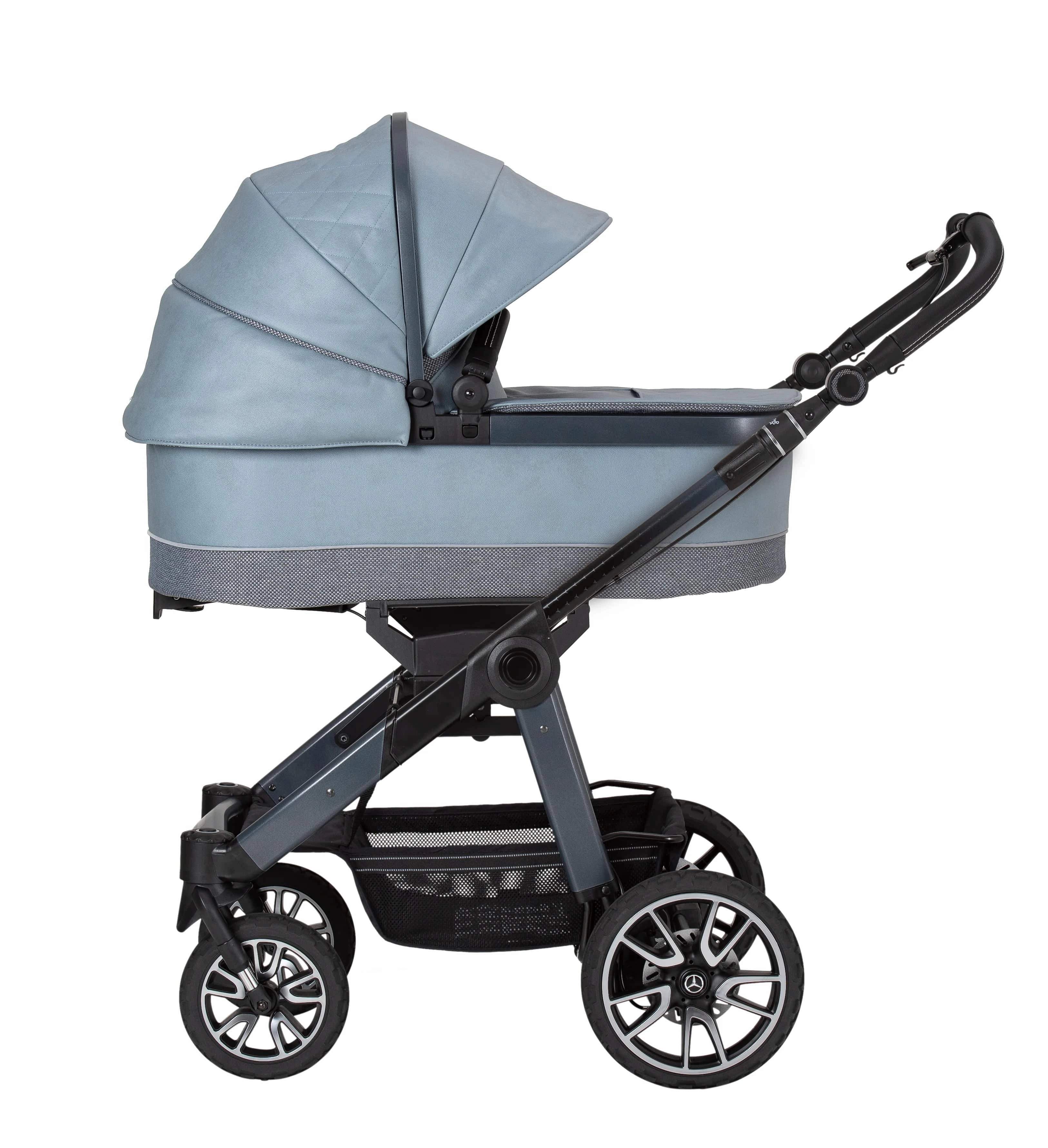 Mercedes Avantgarde All-Terrain GTR Stroller inc. Carrycot - Denimblau