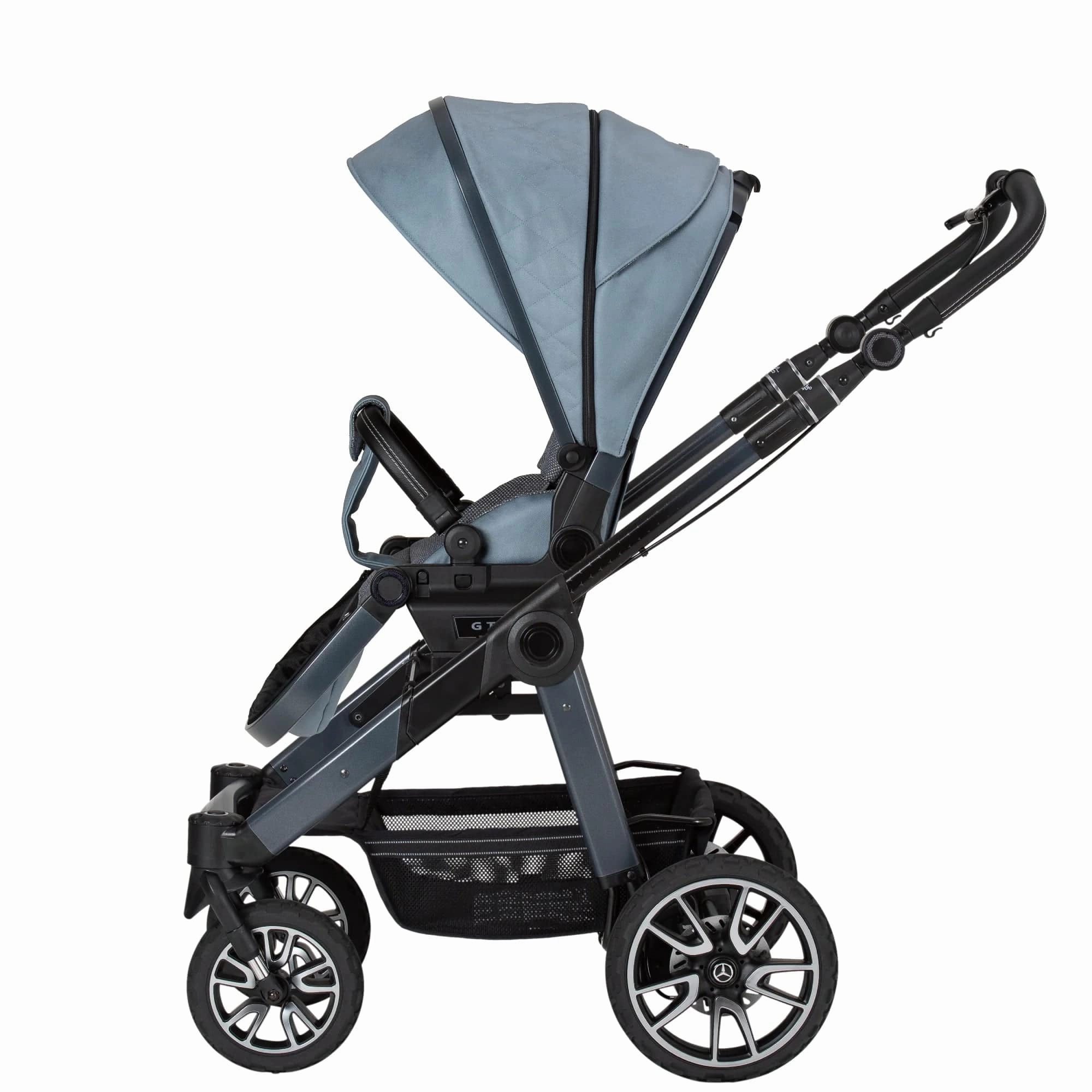 Mercedes Avantgarde All-Terrain GTR Stroller inc. Carrycot - Denimblau