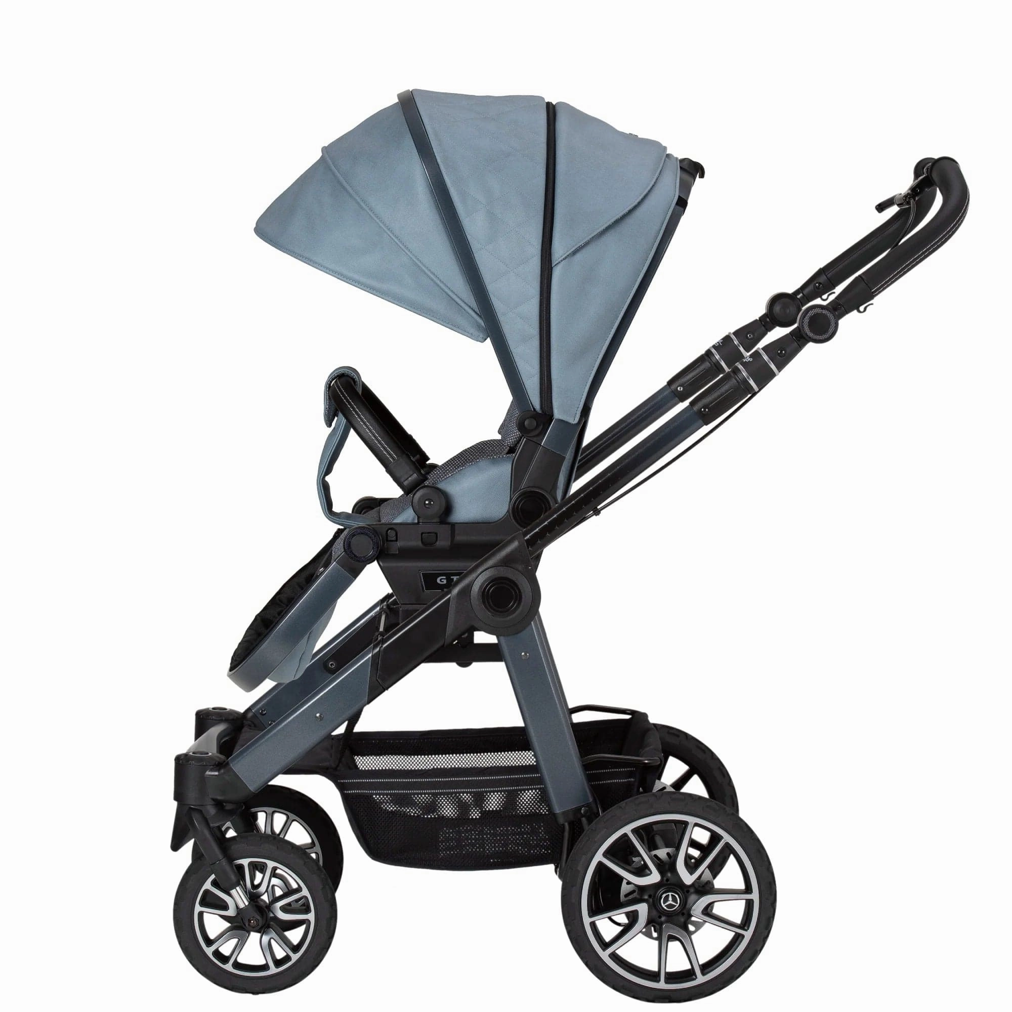 Mercedes Avantgarde All-Terrain GTR Stroller inc. Carrycot - Denimblau