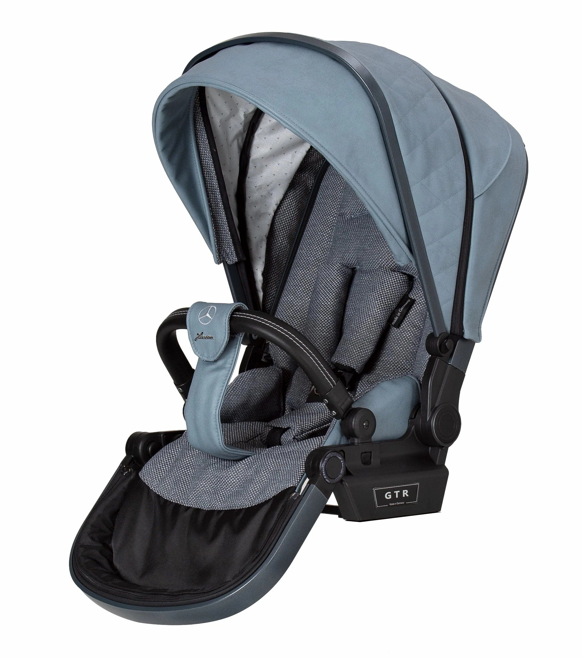 Mercedes Avantgarde All-Terrain GTR Stroller inc. Carrycot - Denimblau