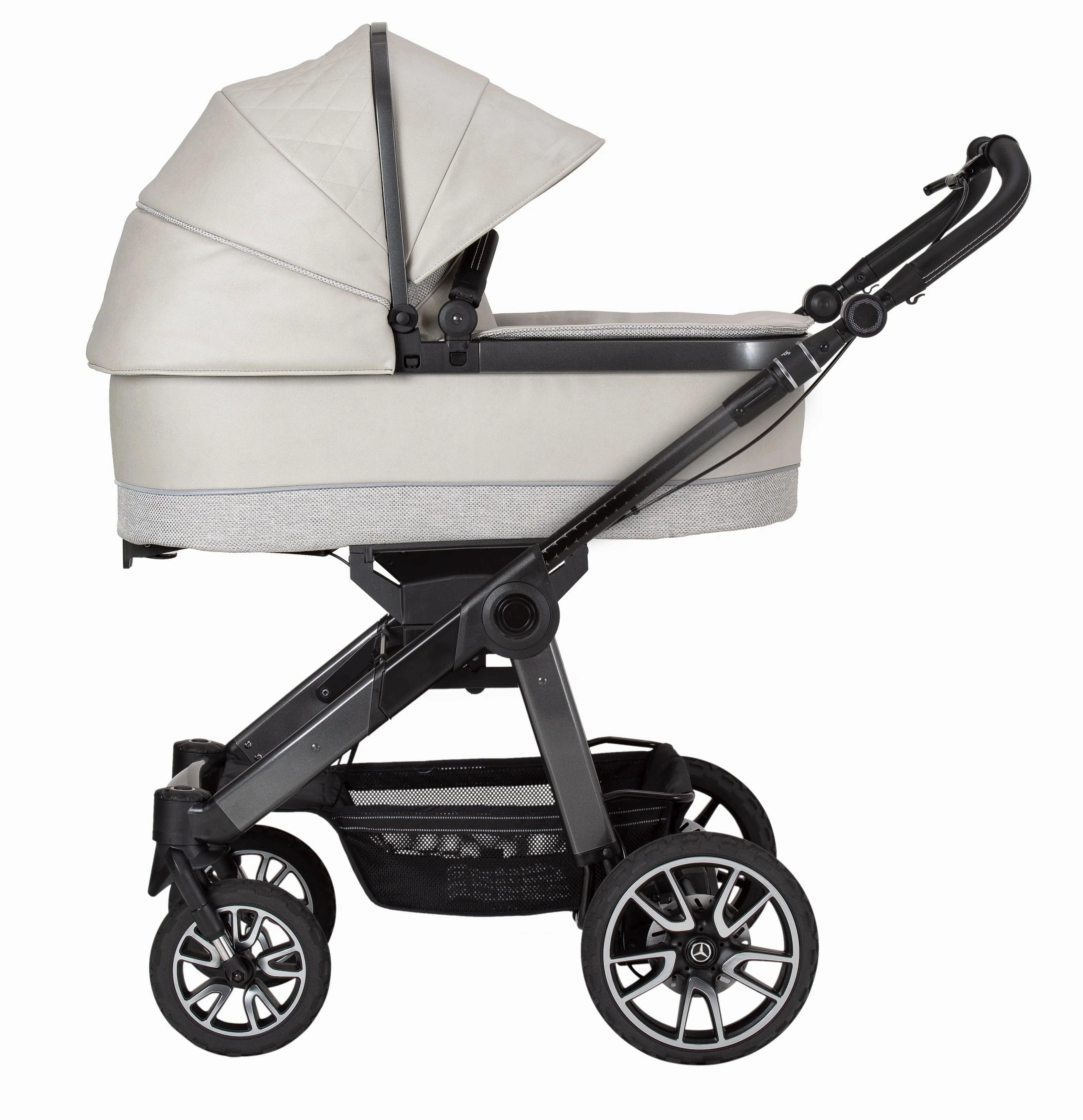 Mercedes Avantgarde All-Terrain GTR Stroller inc. Carrycot - Opalith