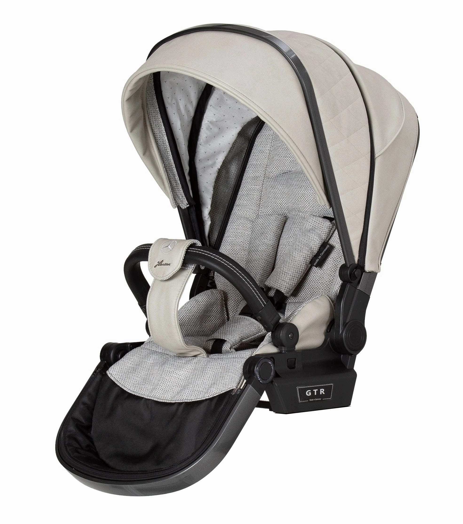 Mercedes Avantgarde All-Terrain GTR Stroller inc. Carrycot - Opalith