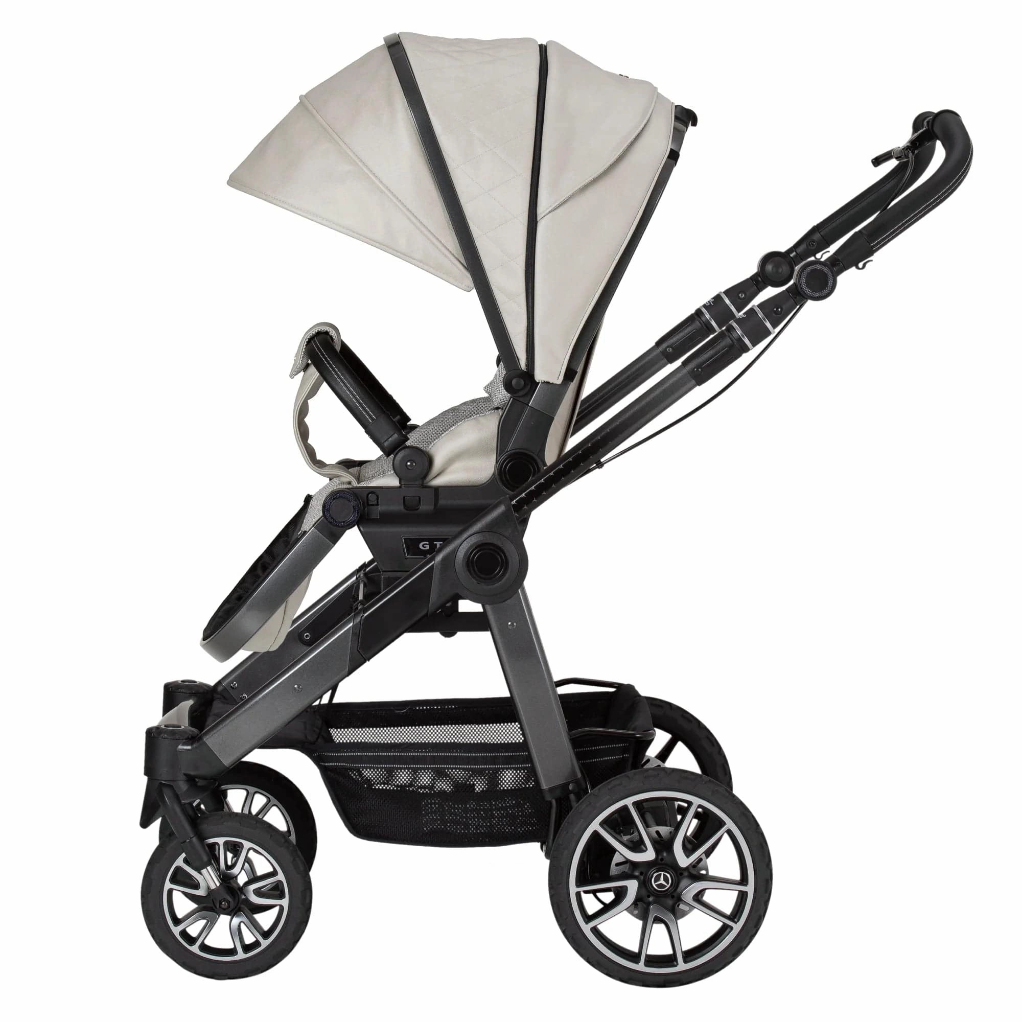 Mercedes Avantgarde All-Terrain GTR Stroller inc. Carrycot - Opalith