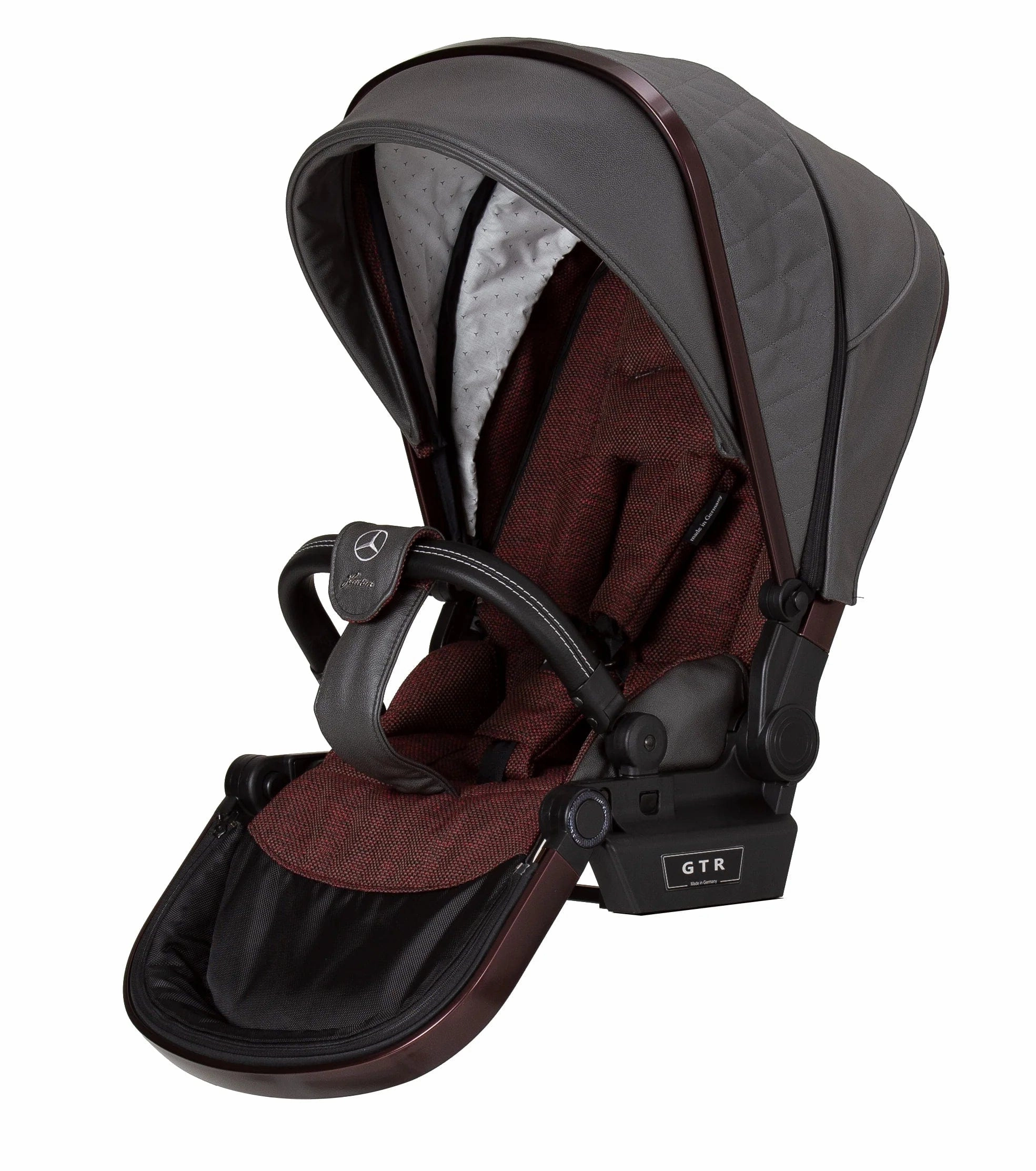 Mercedes Avantgarde All-Terrain GTR Stroller inc. Carrycot - Rubellit
